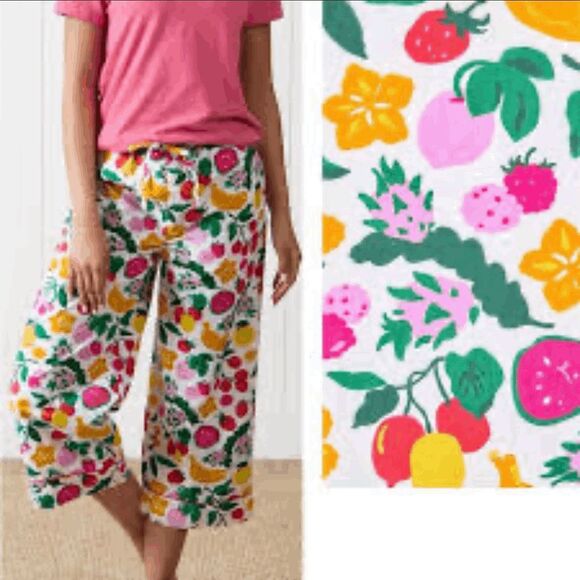 Anthropologie Pants - Printfresh Fruit Pajama Pants XL Organic Cotton Anthropologie